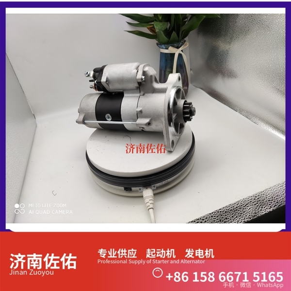 福建M003T56082起动机11971777010 发电机 三菱 Sany Trucks 三一重卡H6系列 WP12